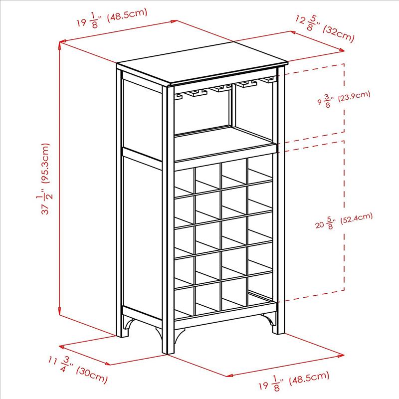 Dark Wine Cabinet